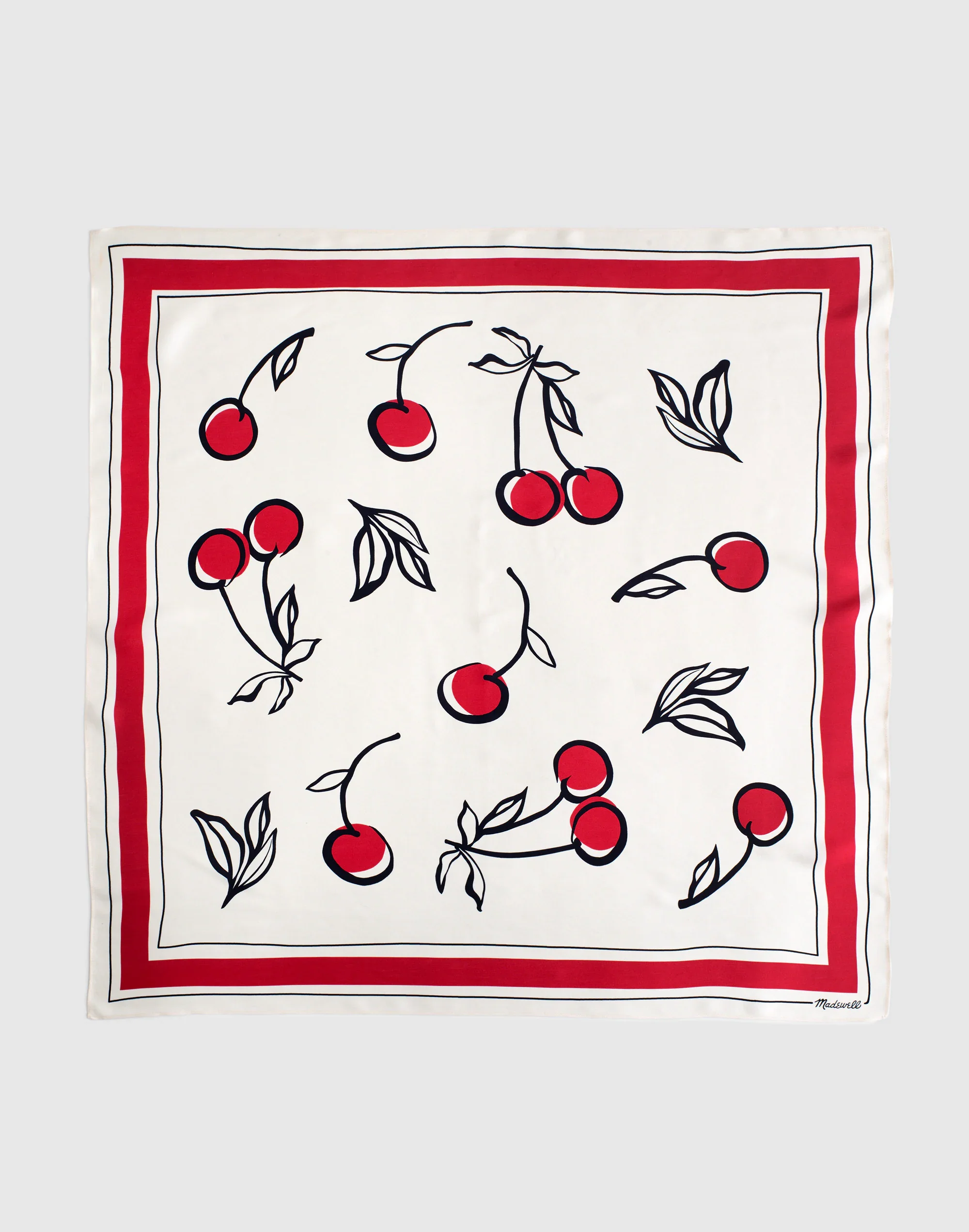 Medium Silk Bandana - 1