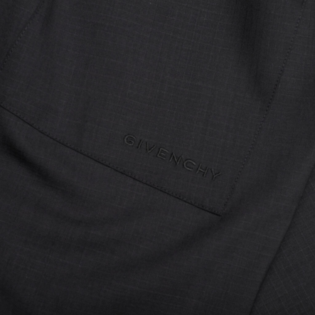 DART DETAIL CLASSIC TROUSERS - CHARCOAL - 5