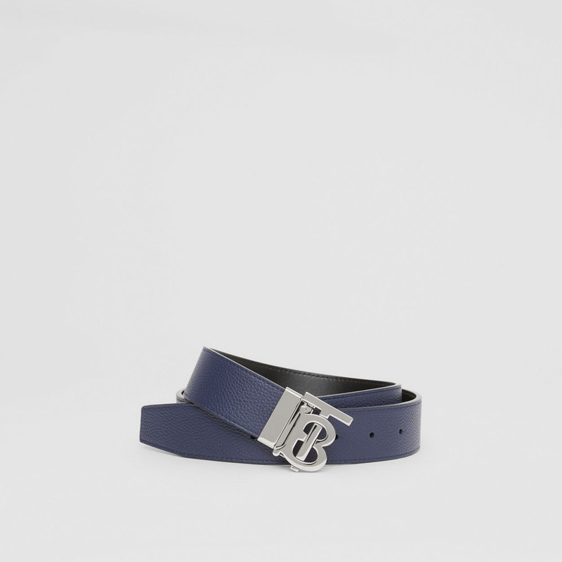 Reversible Monogram Motif Leather Belt 1