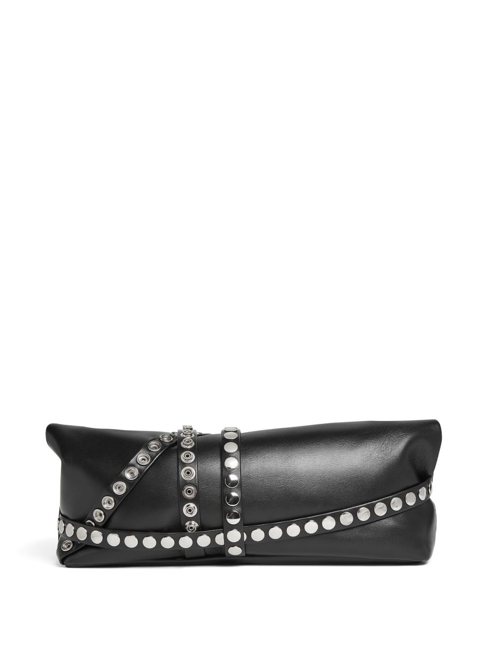 leather clutch bag - 2