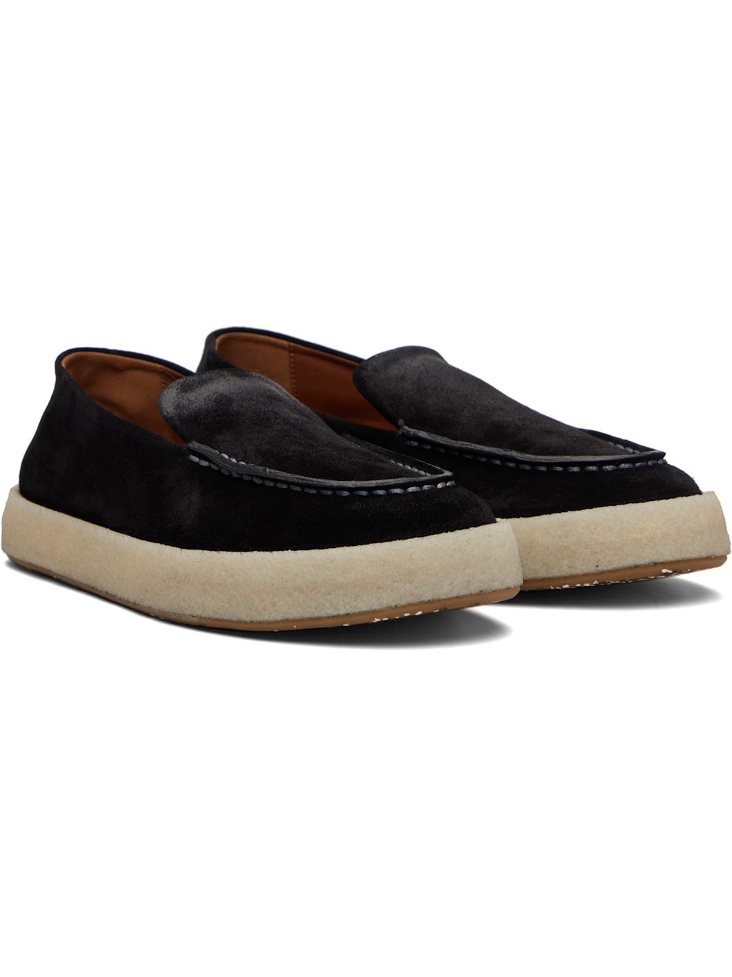 Black Cassablocco Loafers - 4