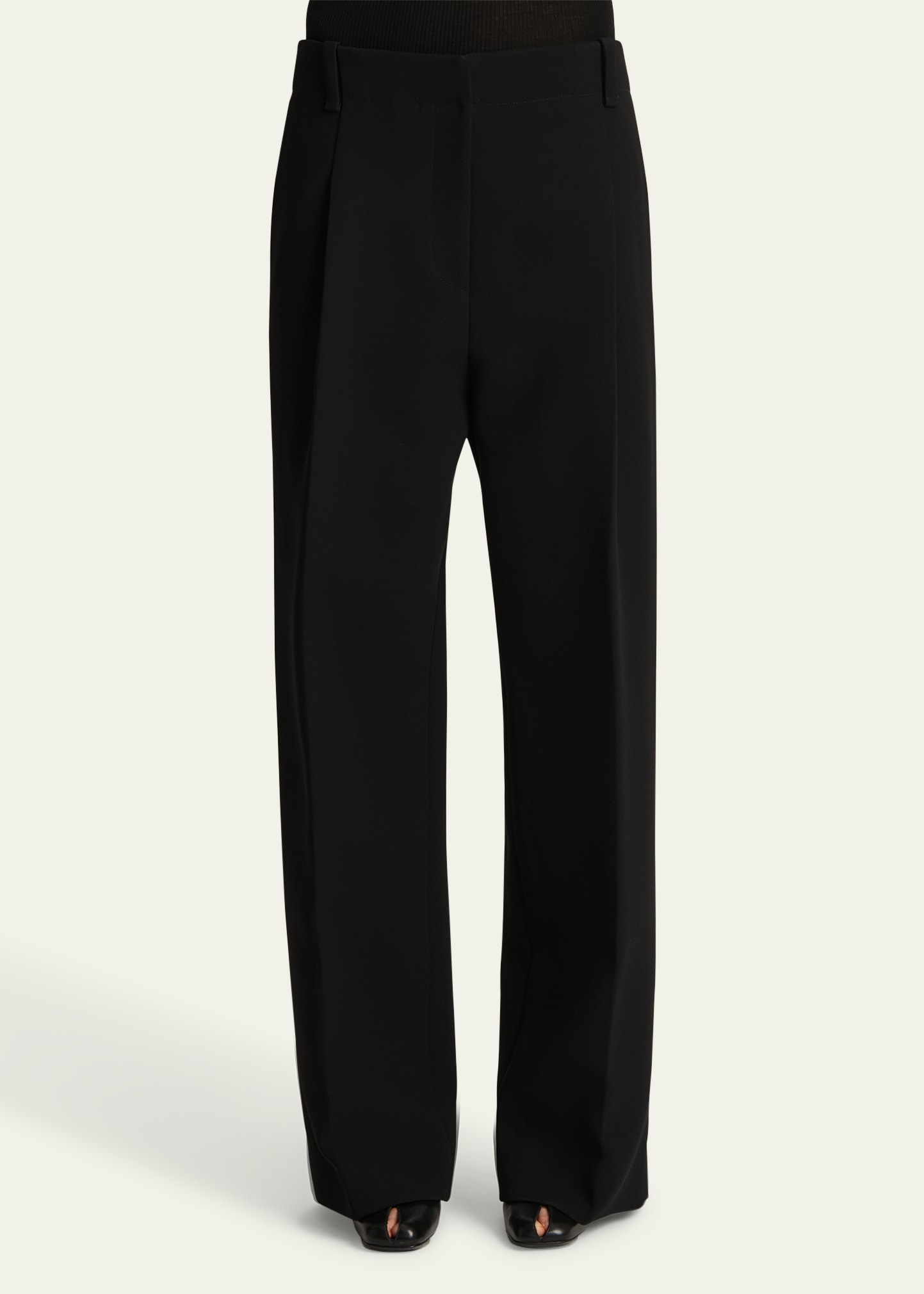Lenton Pintuck Wool Pants - 4