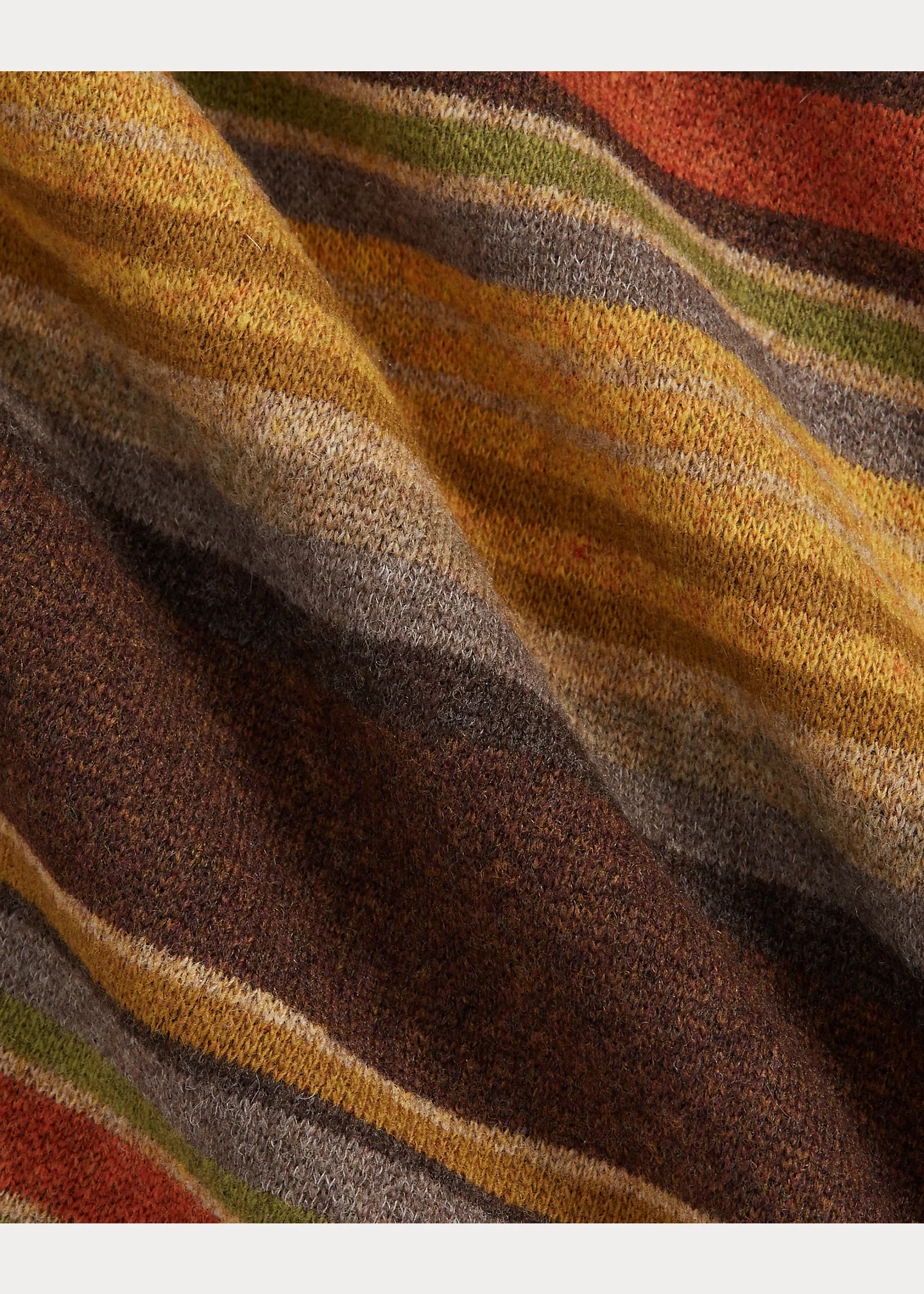 Striped Wool Workshirt Sweater - 6