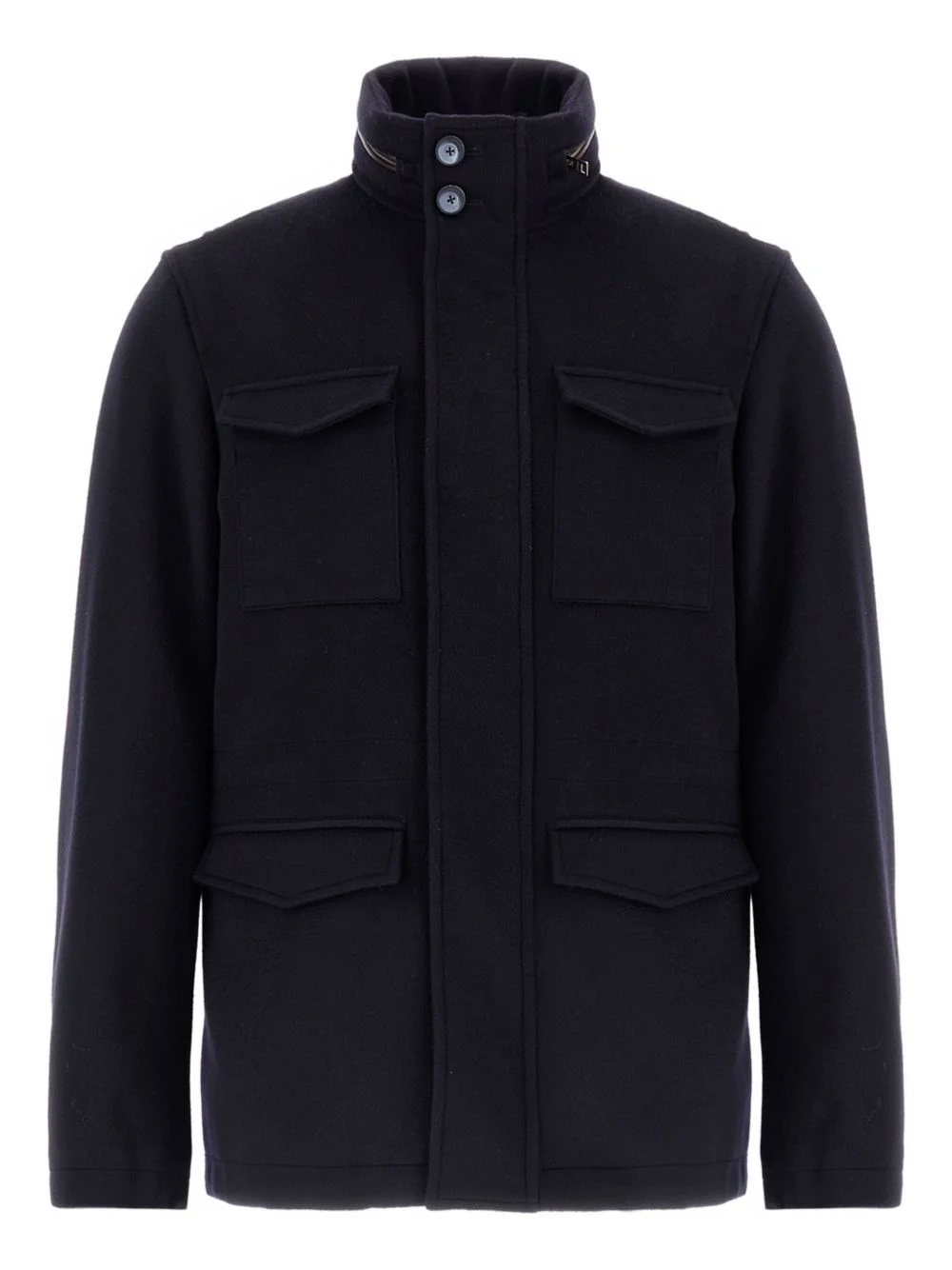 flap-pocket jacket - 1