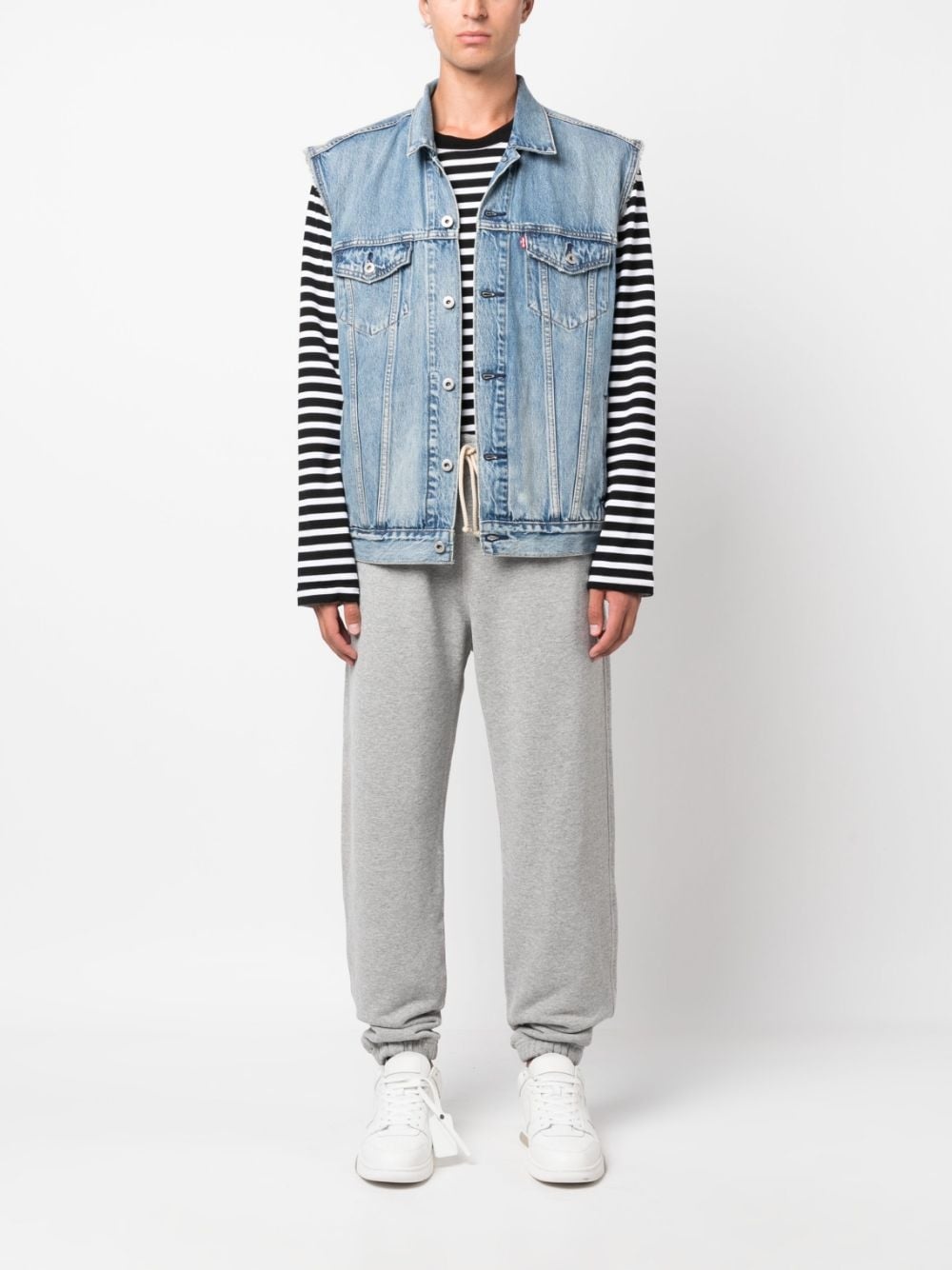 Relaxed Trucker denim vest - 2