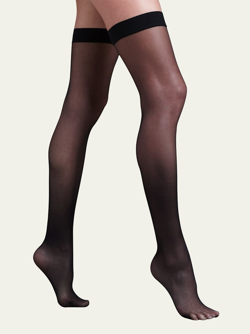 Wolford Individual 10 Sheer Thigh-High Stay-Ups outlook