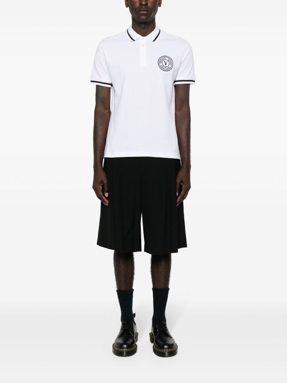 V-Emblem polo shirt - 3