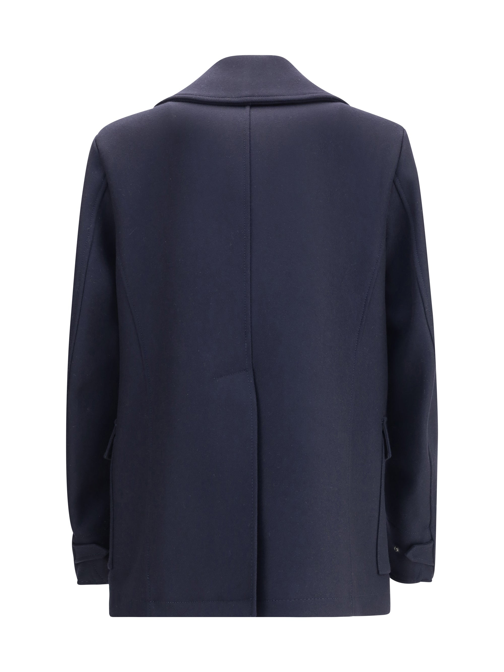 Dsquared2 Men Wool Caban Coat - 2
