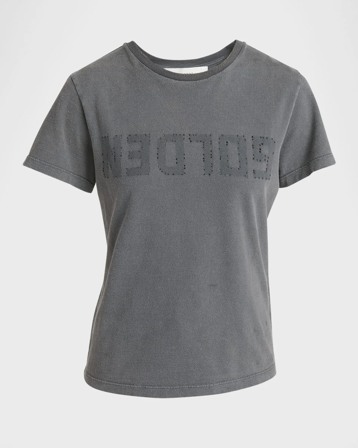 Distressed Crewneck Logo T-Shirt - 1