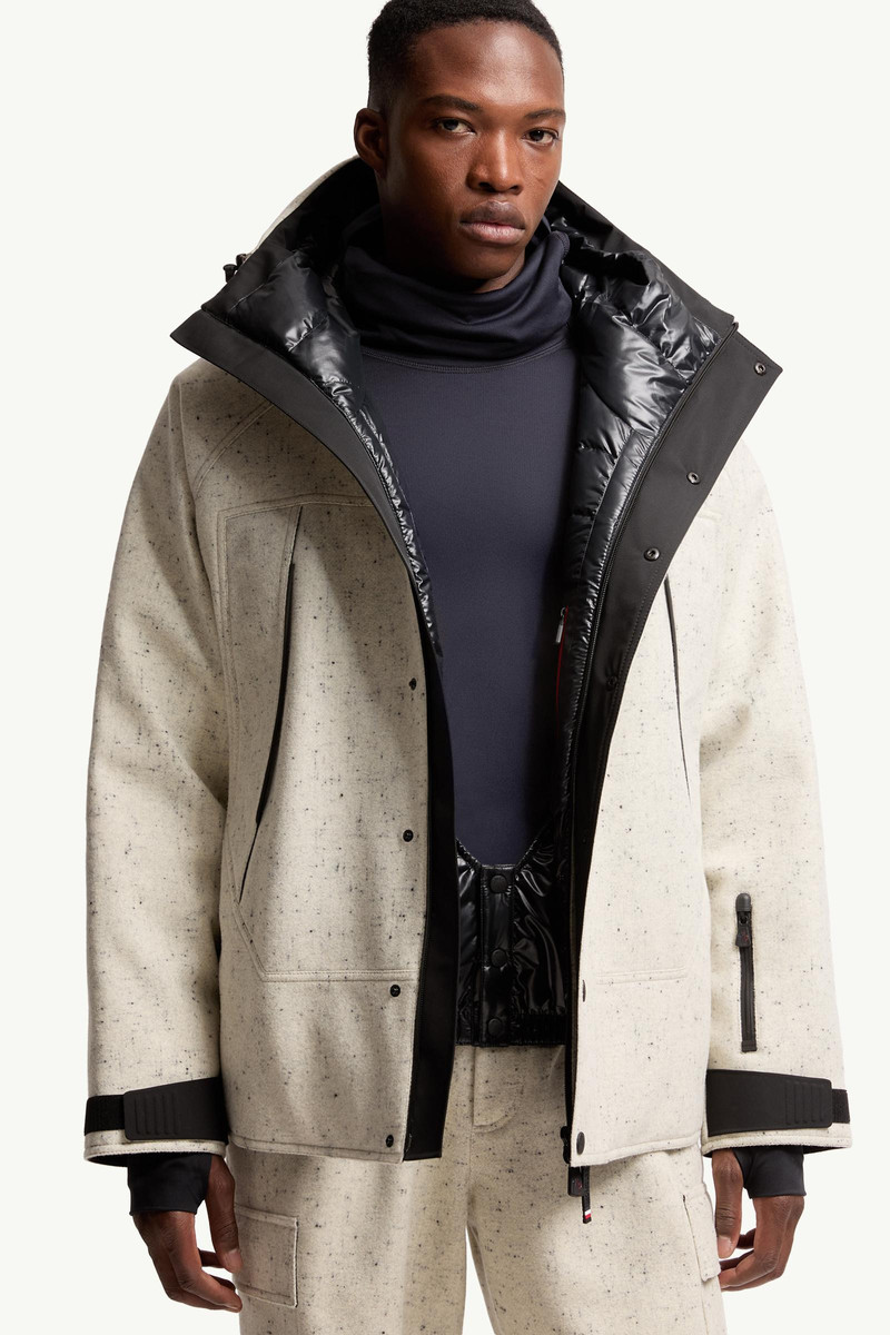 Marnaz Technical Wool Hooded Insulated Ski Jacket 6