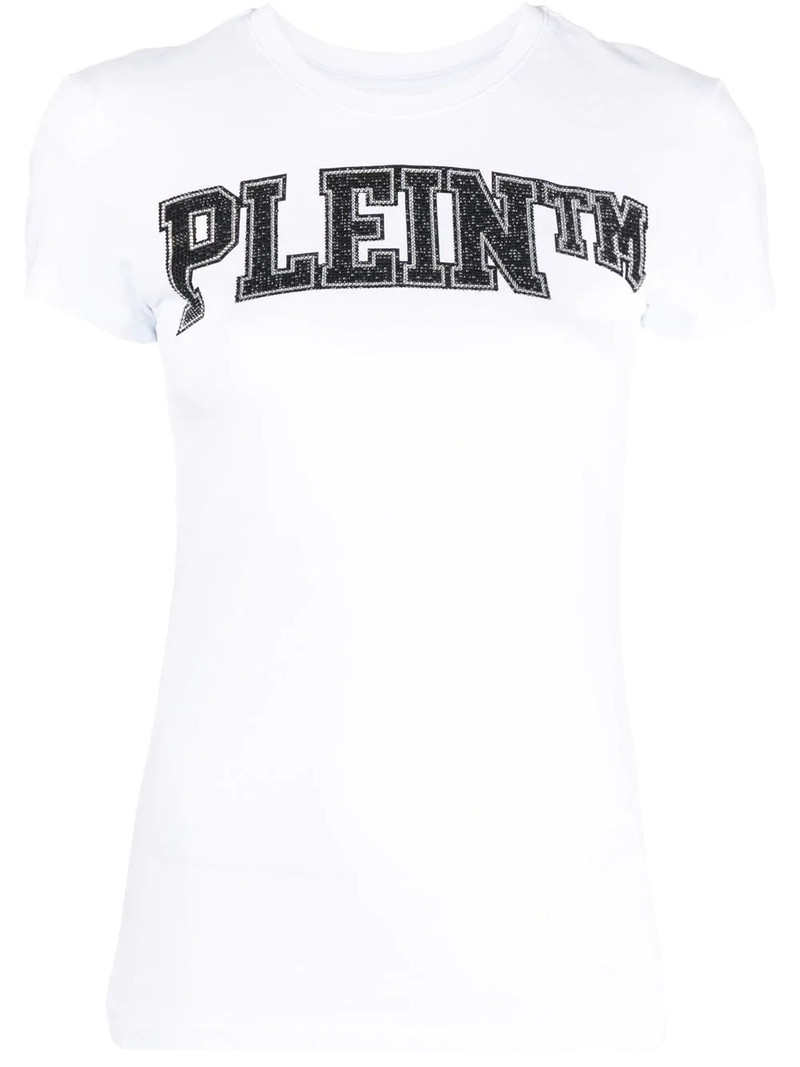 Sexy Pure Crystal embellished T-shirt 1