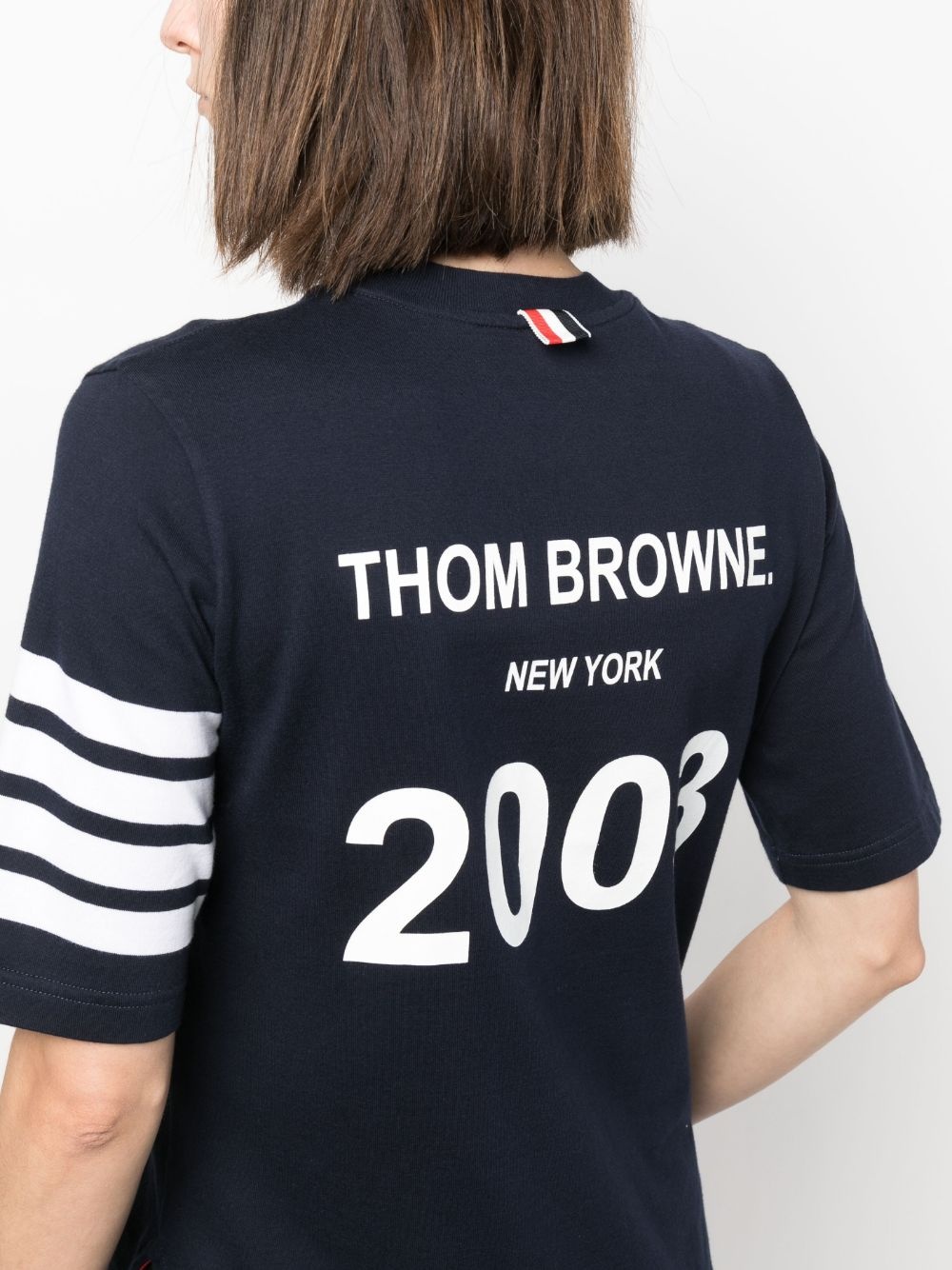 4-Bar Stripe 2003-print T-shirt - 5