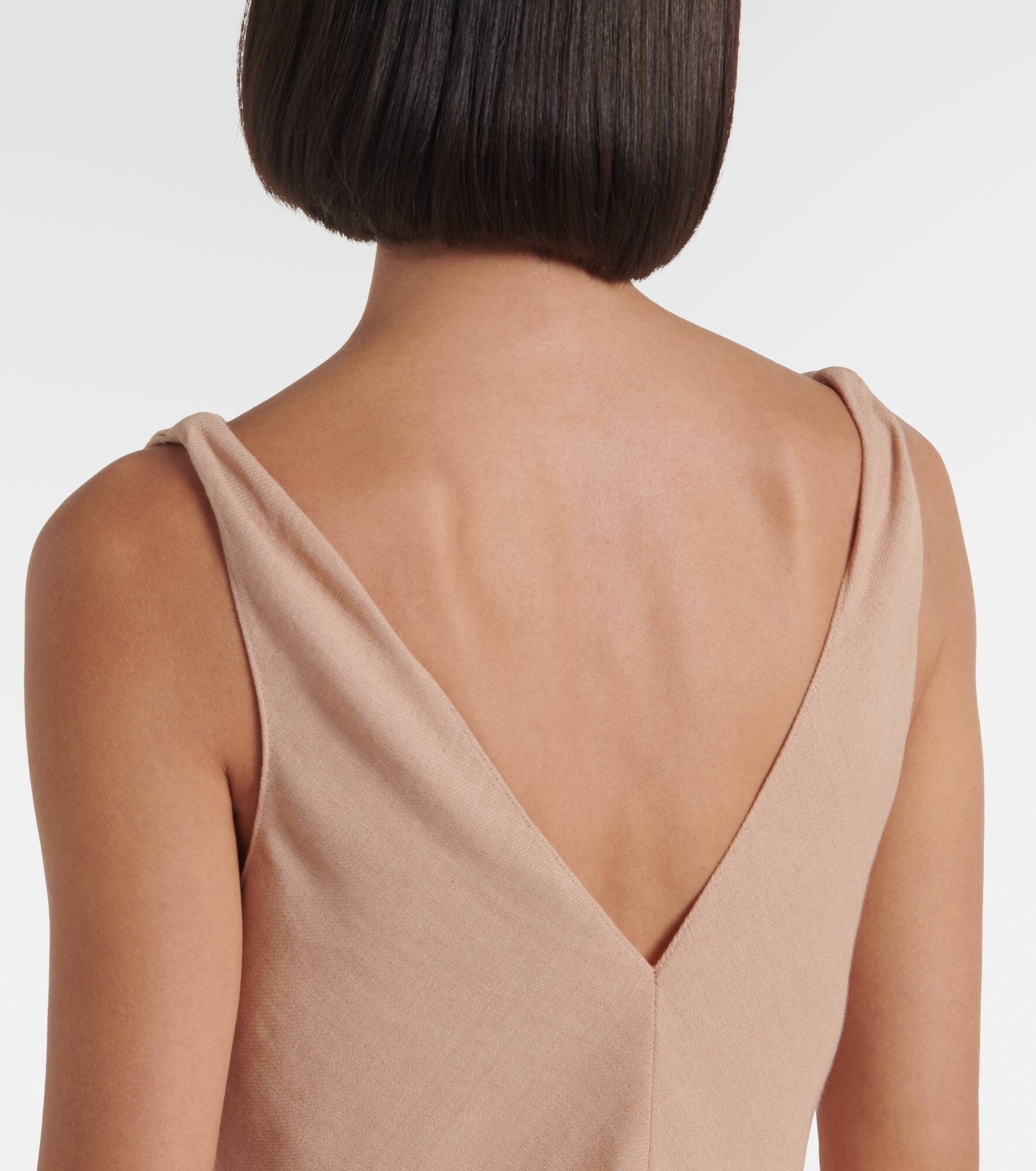 Callie linen crêpe maxi dress - 5