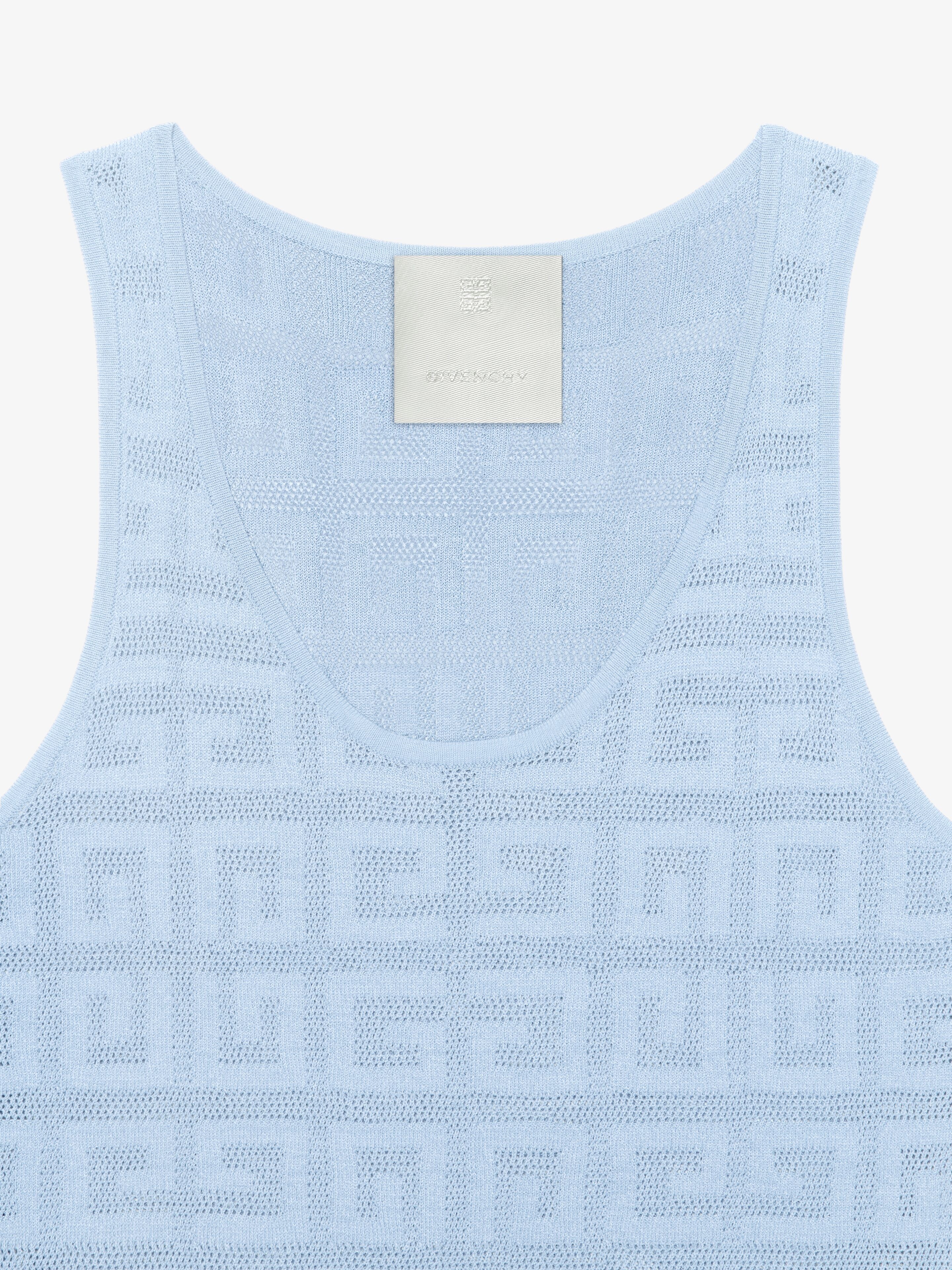 TANK TOP DRESS IN 4G JACQUARD - 5