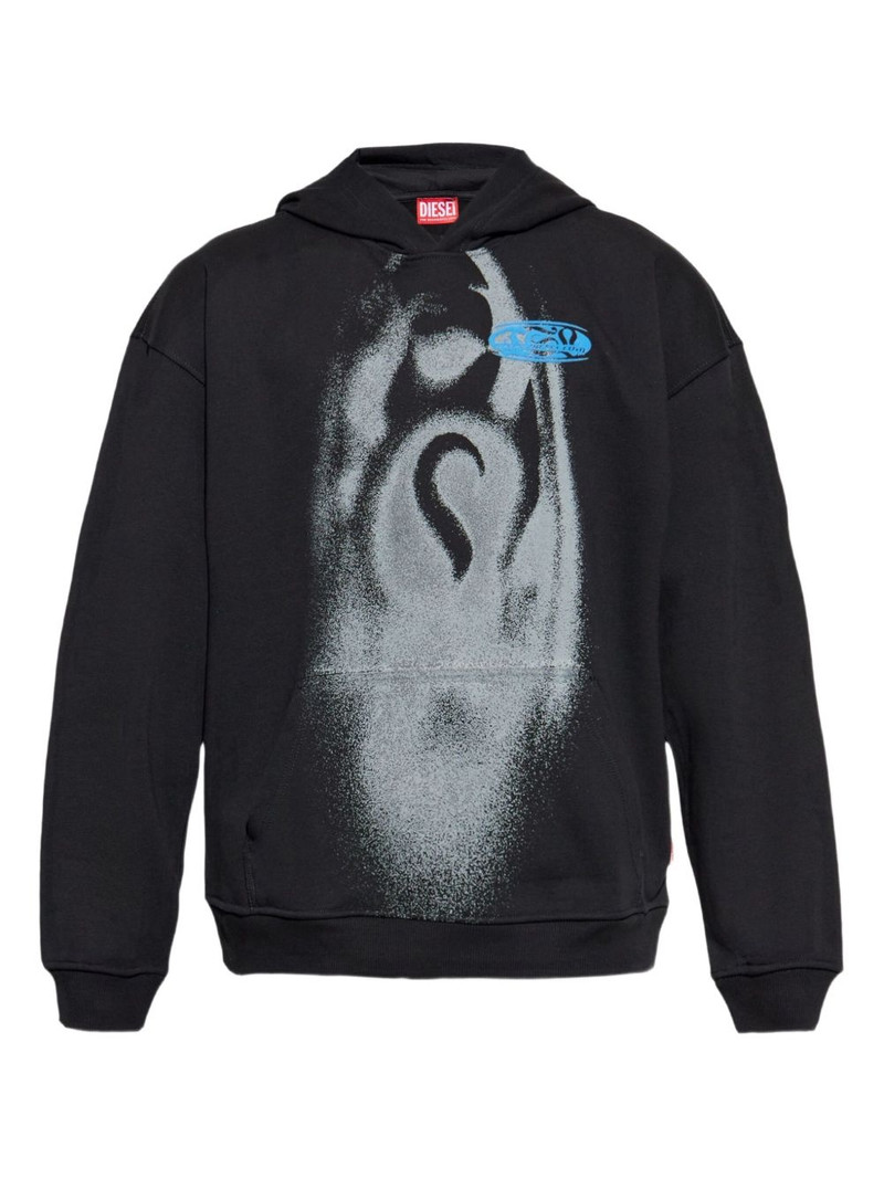 graphic-print hoodie 1