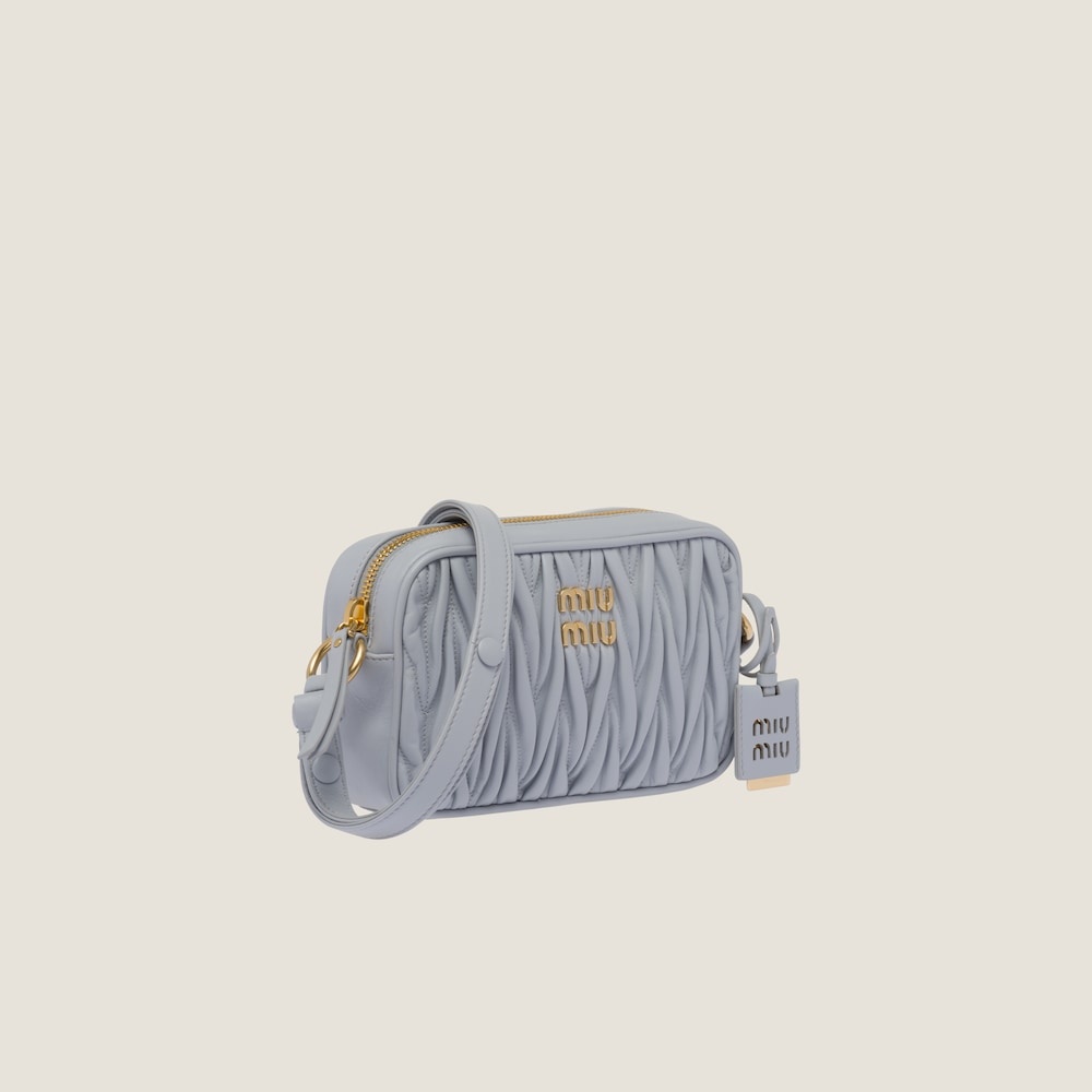 Matelassé nappa leather shoulder bag - 3