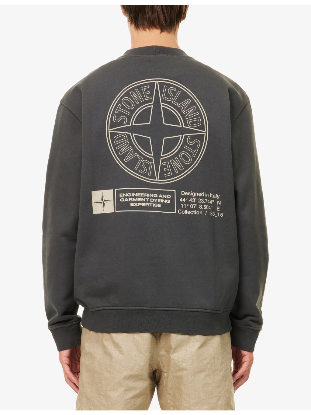 Graphic-Print Crewneck Cotton-Jersey Sweatshirt - 4