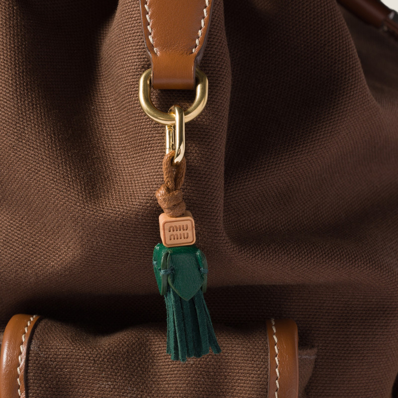 Miu Miu Leather micro trick outlook
