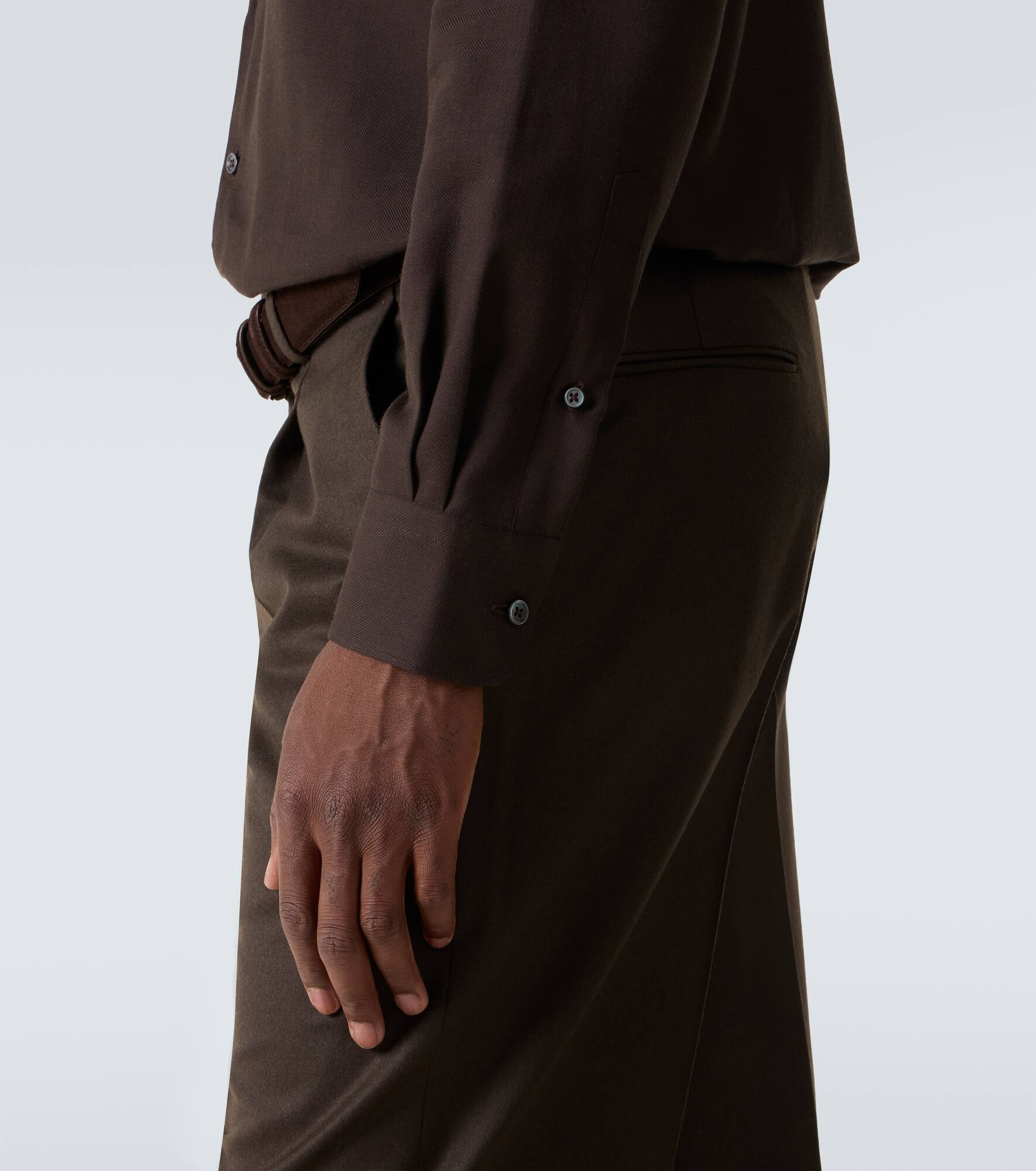 Cashco cotton and cashmere shirt - 6