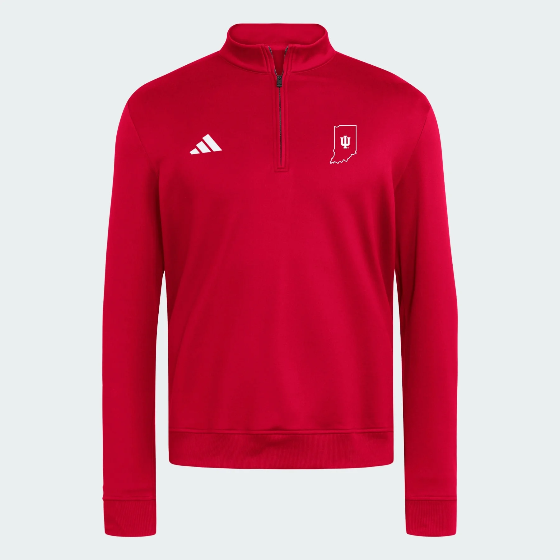 Indiana Hoosiers Ultimate365 Cozy 1/4 Zip Sweatshirt - 1
