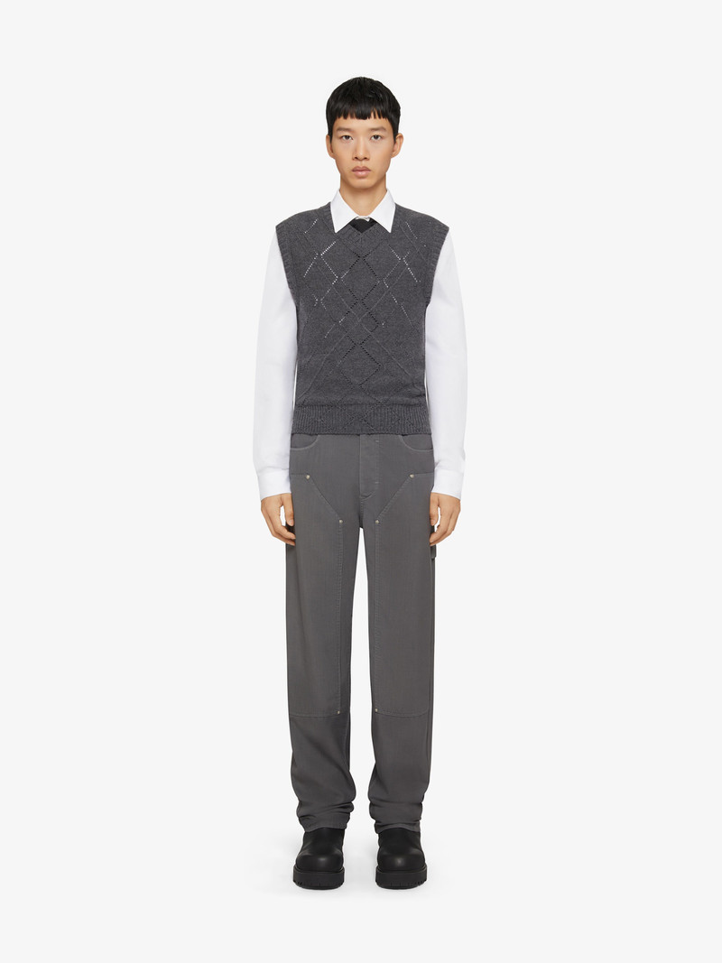 Givenchy CROPPED SWEATER IN WOOL outlook