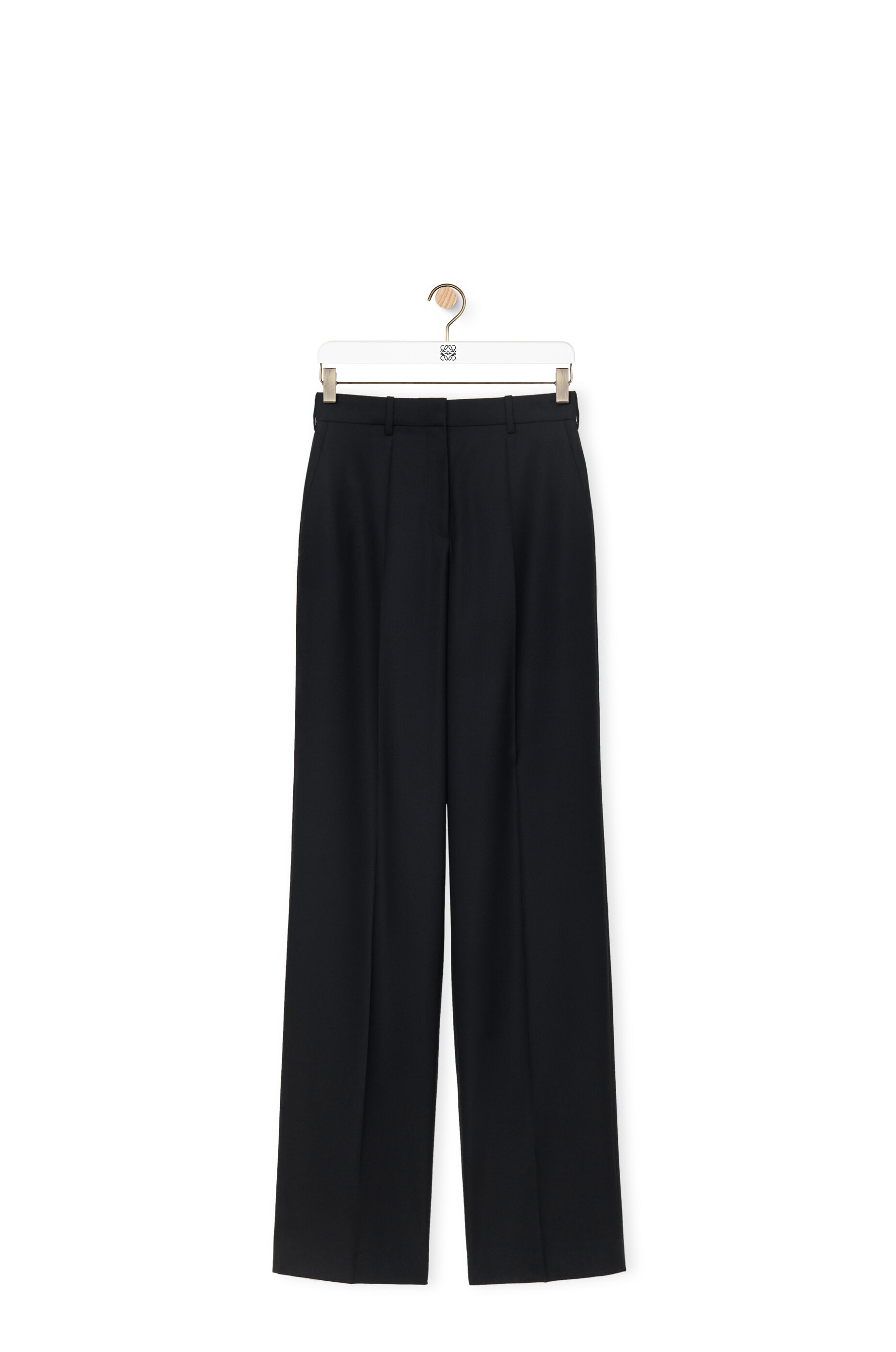 Tailored trousers in wool twill - 1