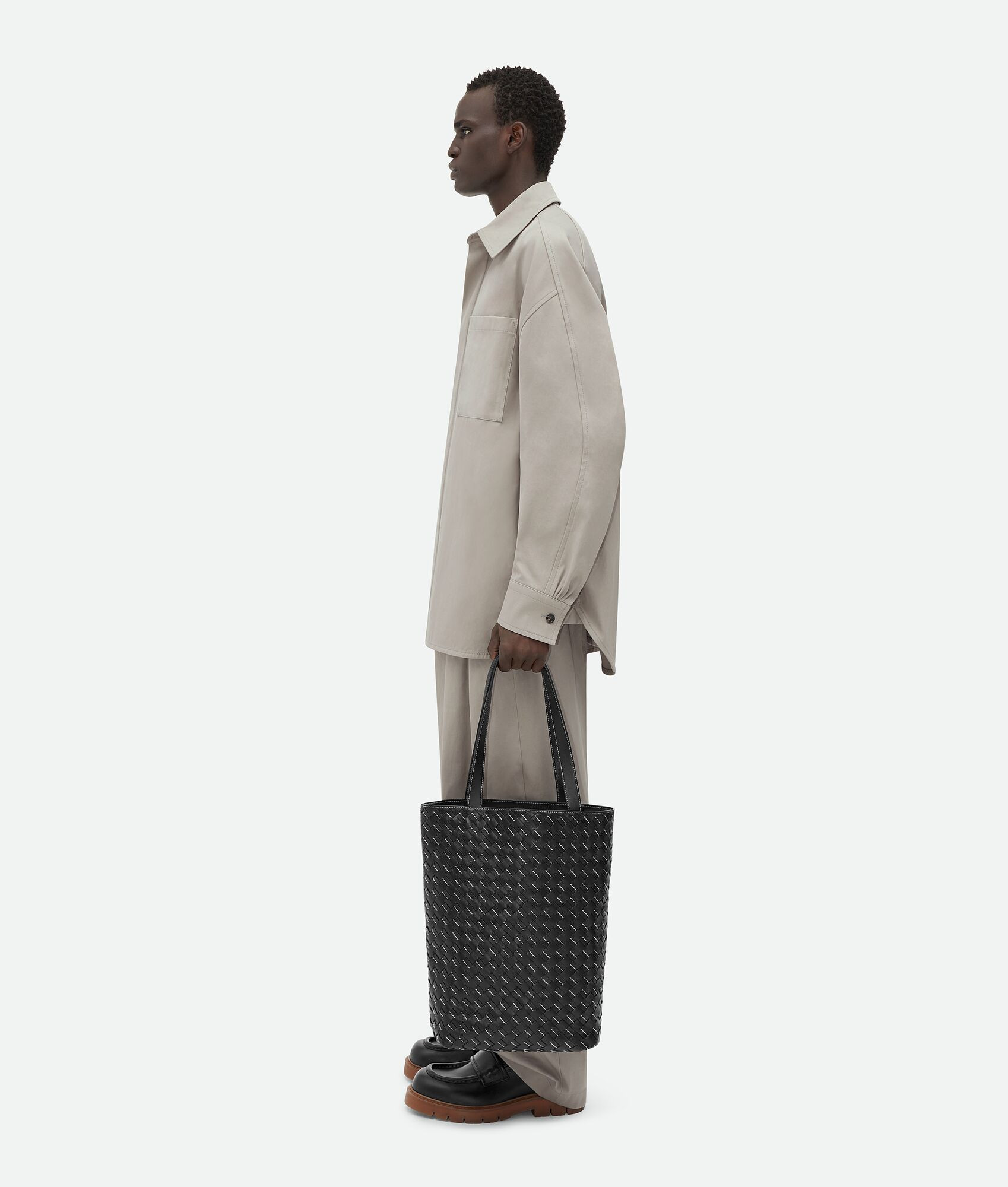 Small Intrecciato Tote Bag - 2