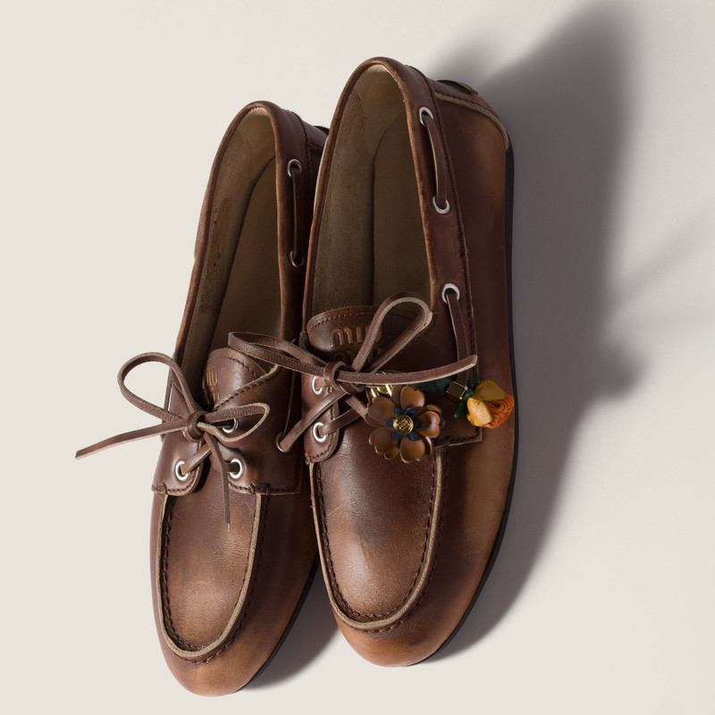 Miu Miu Leather micro trick outlook