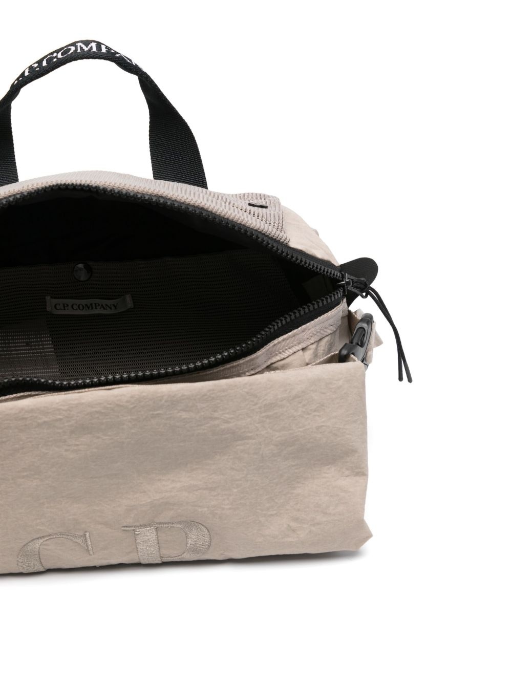 logo-embroidered belt bag - 5