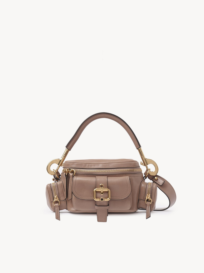 SMALL CAMERA BAG IN SHINY LEATHER - 1