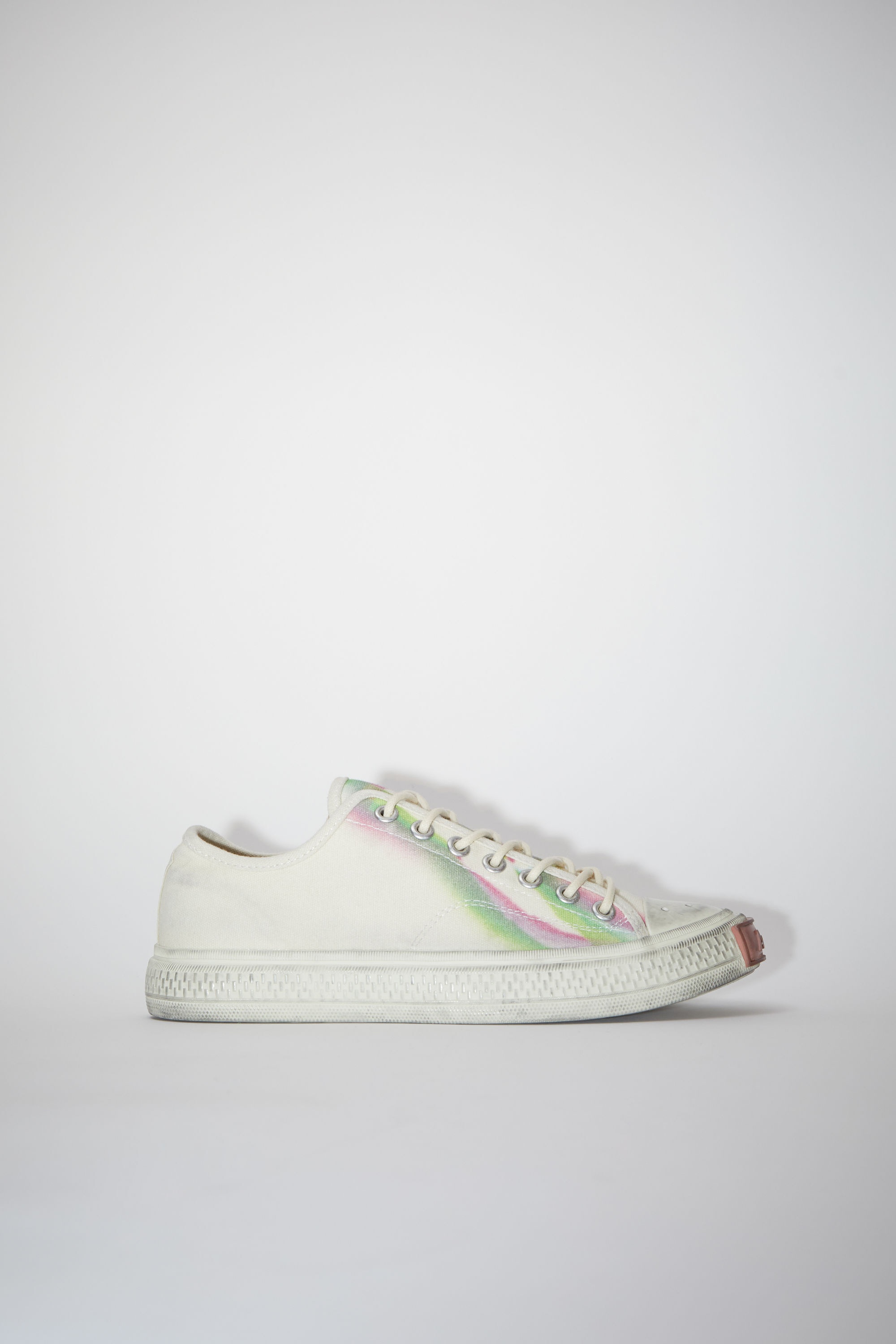 Sprayed low top sneakers - Multi green - 1