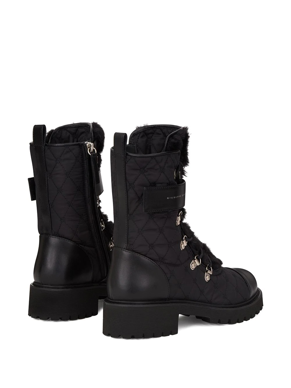 quilted combat boots - 3