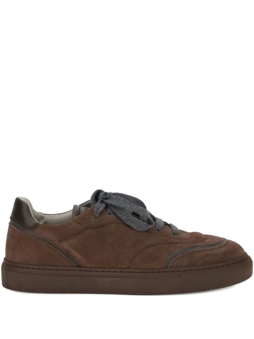 Monili chain detail sneakers - 1