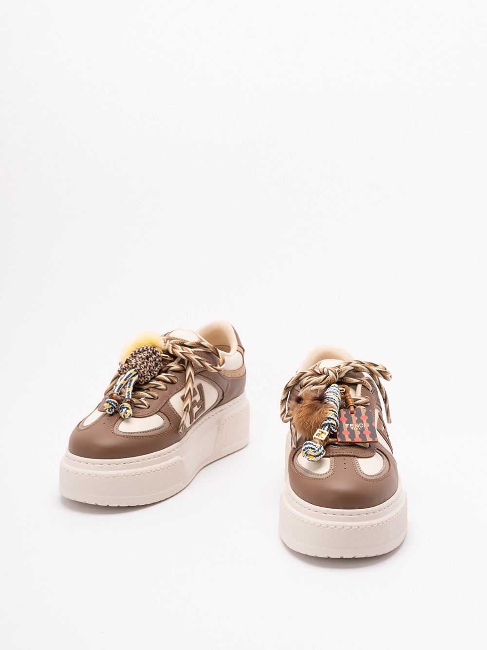 `Fendi Match Mix` Sneakers With Charms - 2