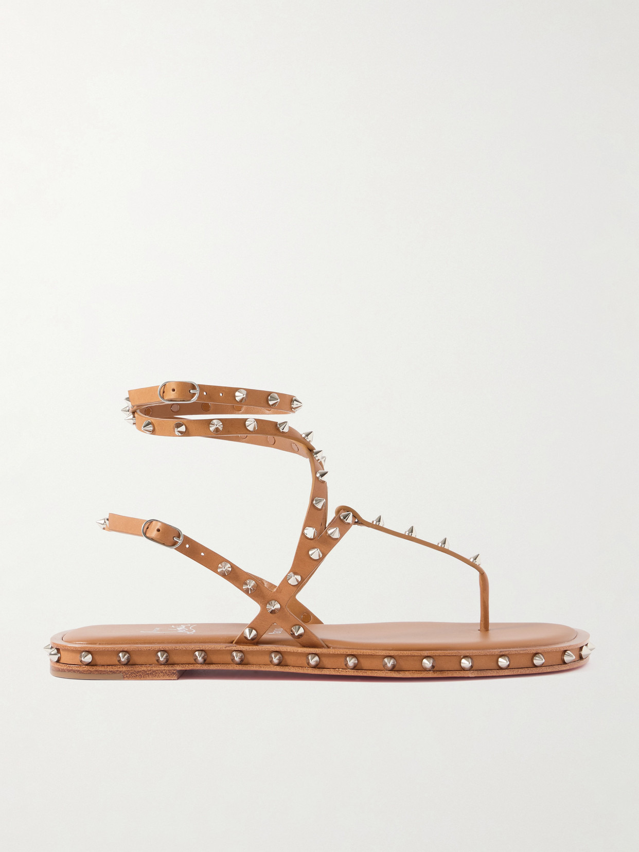 Bombina Studded Leather Sandals - 1