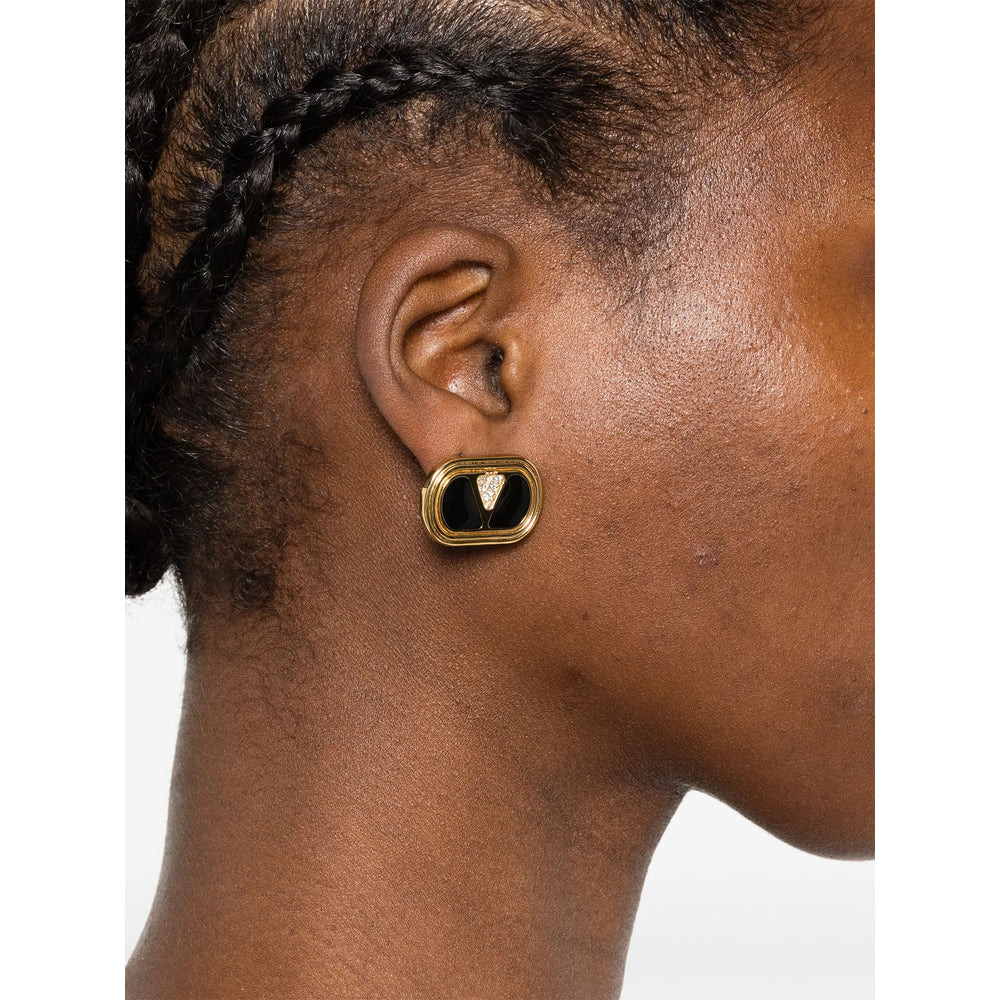 Valentino Garavani Gold Earrings Women - 2