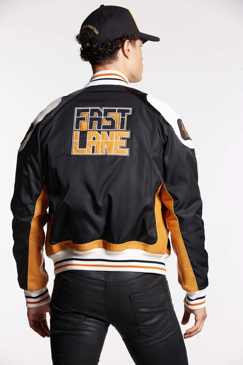 DSQUARED2 RIDER COLLEGE BOMBER JACKET outlook