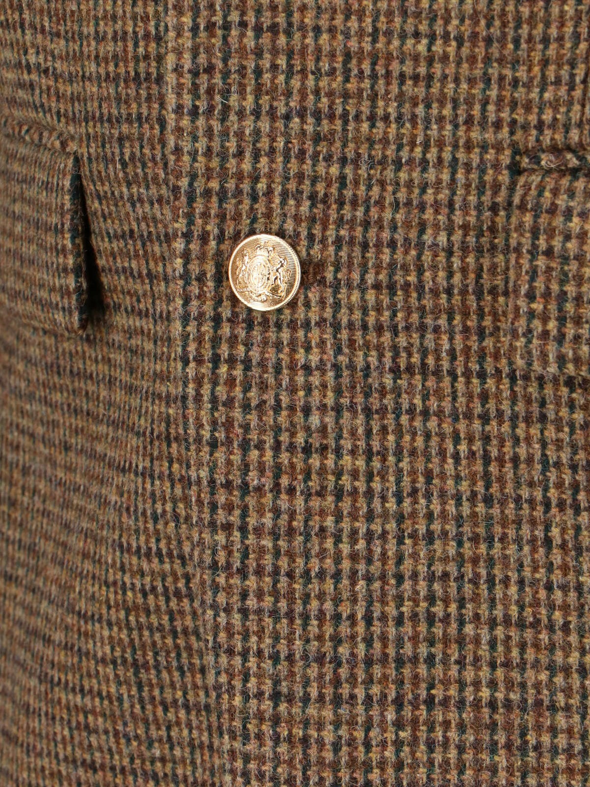 SINGLE-BREASTED WOOL BLEND BLAZER - 4