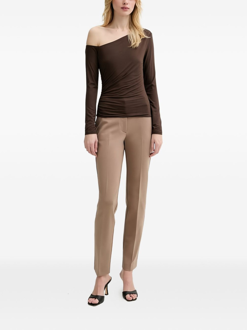 GUESS USA Kassade one-shoulder long-sleeve top outlook