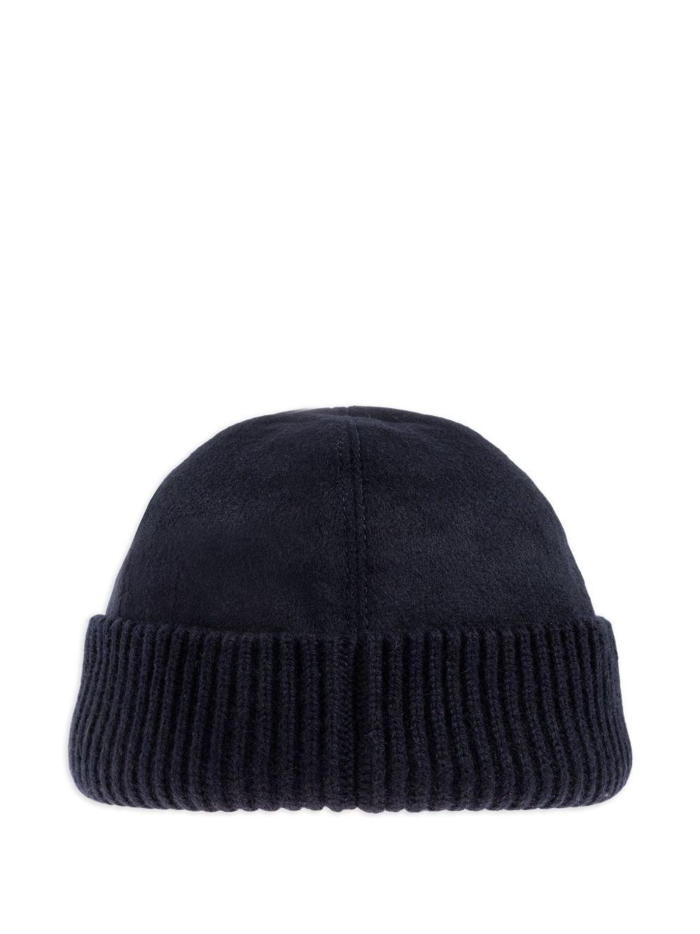 ribbed beanie hat - 2