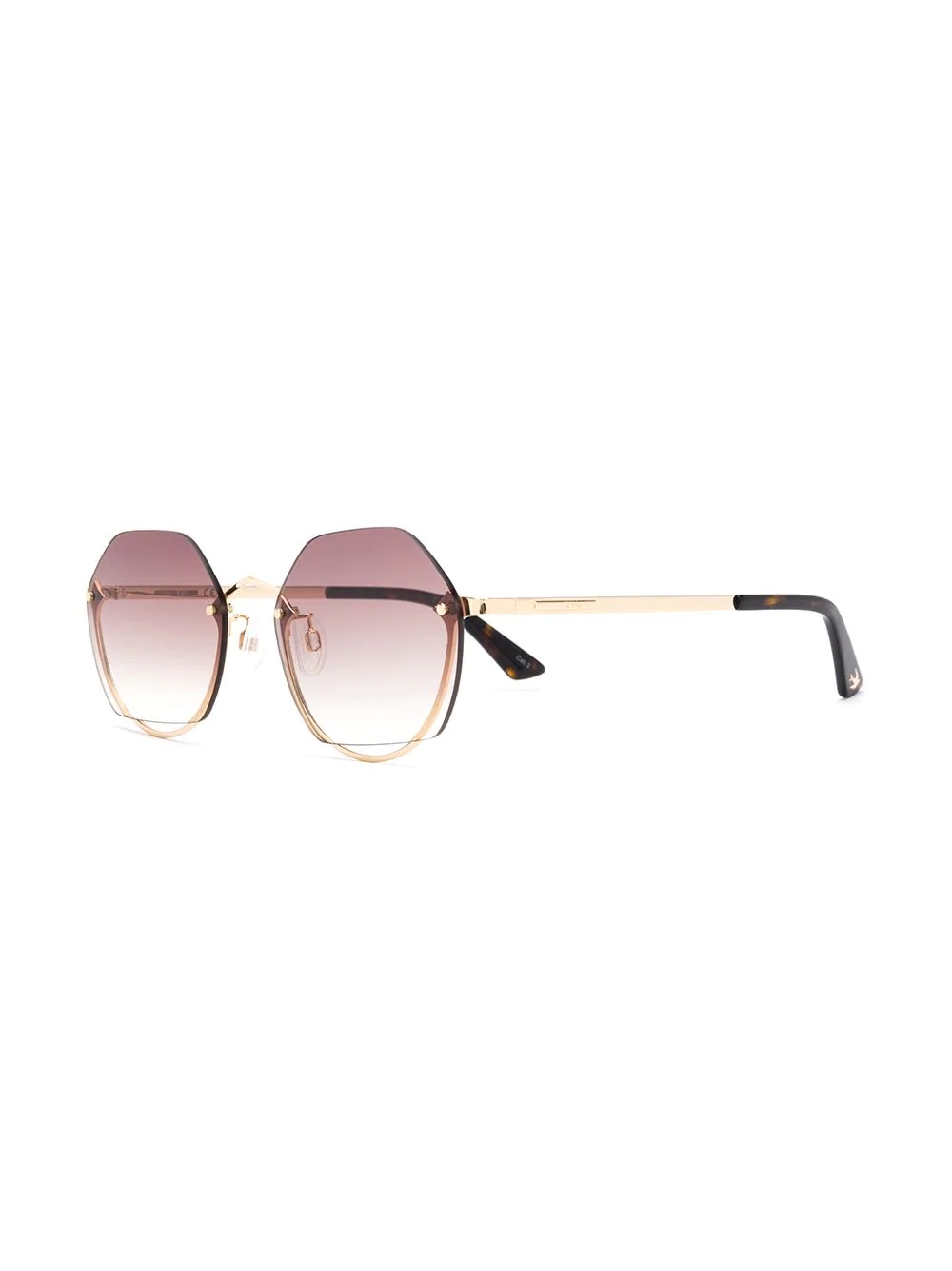 0256SA0025 hexagonal-frame sunglasses - 2