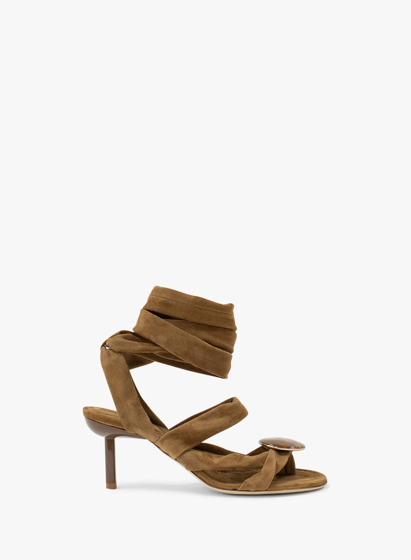 Doma Stoned Suede Wrap Heel 1