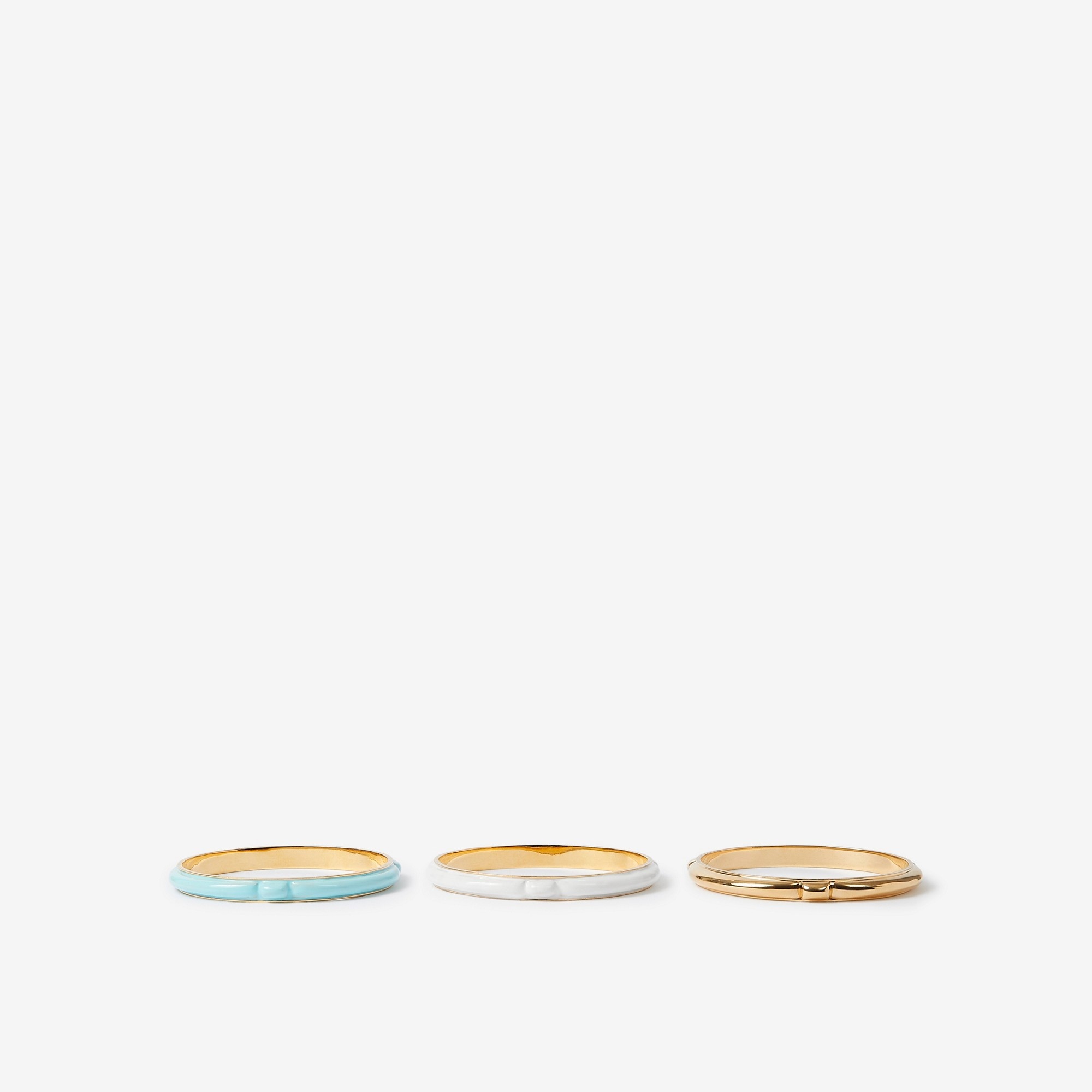 Enamel and Gold-plated Lola Bangles - 3