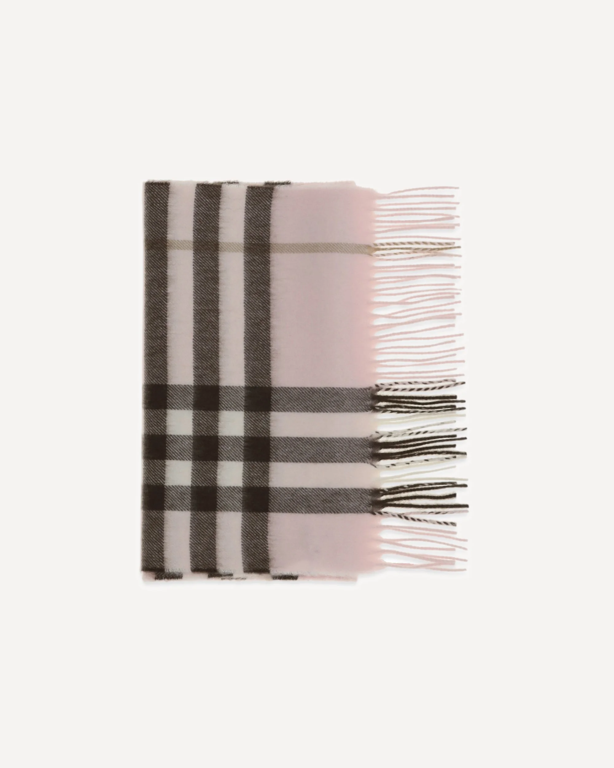 Check Cashmere Scarf - 1