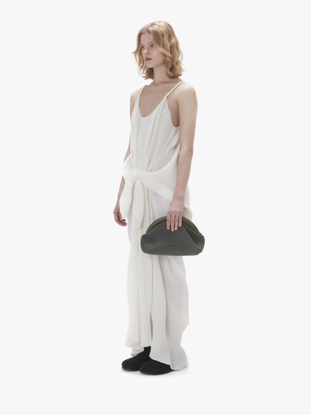 BUMPER CLUTCH - RAFFIA MINI BAG - 5