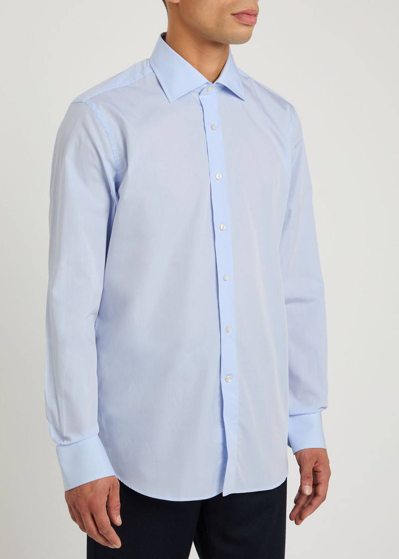 Canali Canali Cotton-poplin Shirt outlook