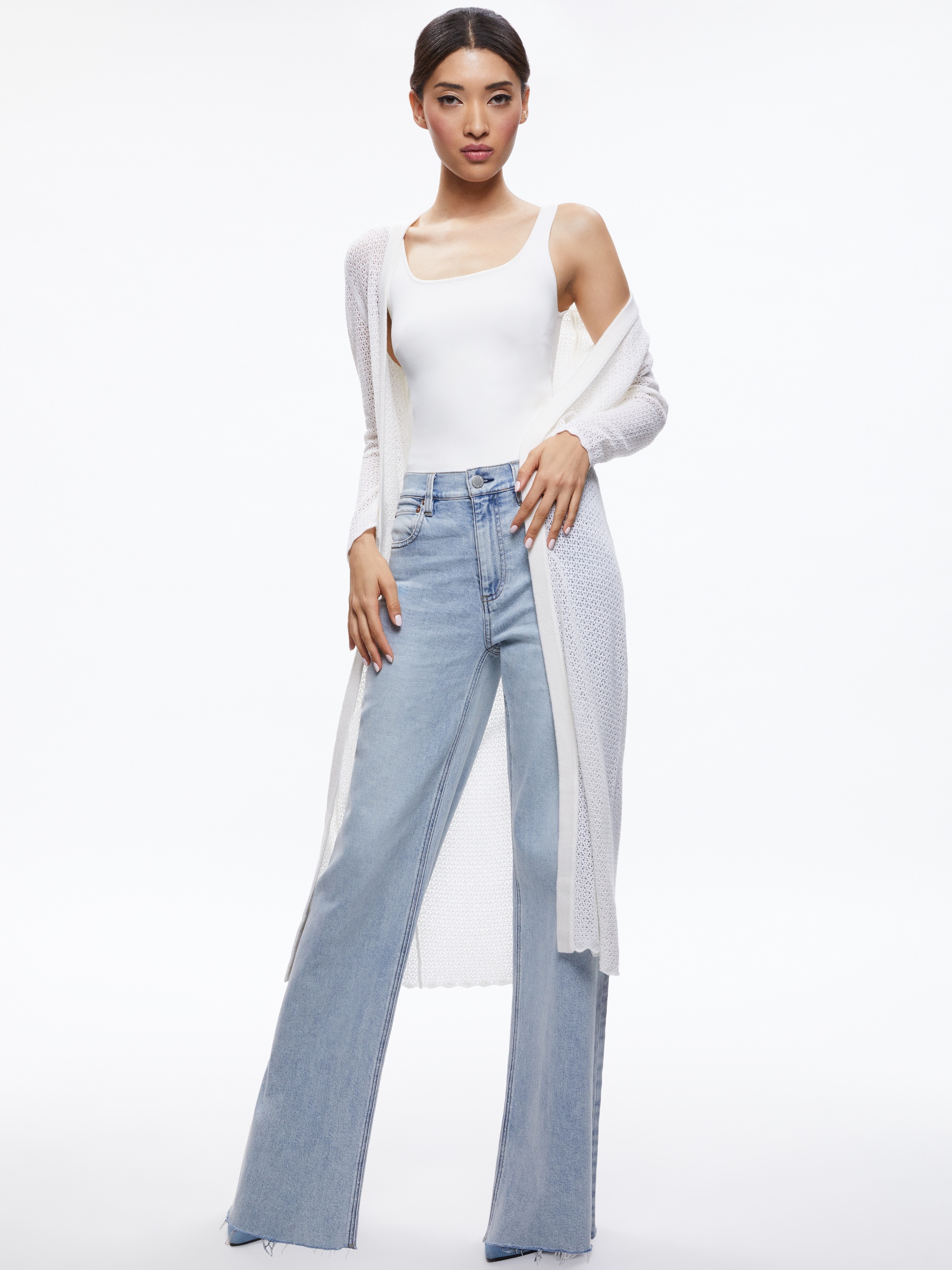 ALAIR POINTELLE SWEATER DUSTER - 6