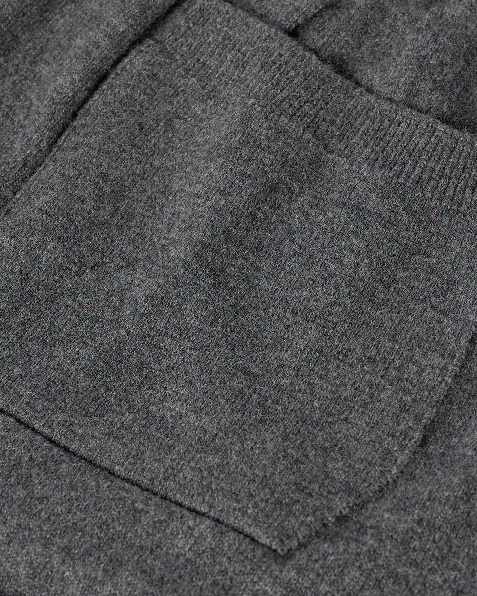 Tapered Cashmere Grey Joggers - 6