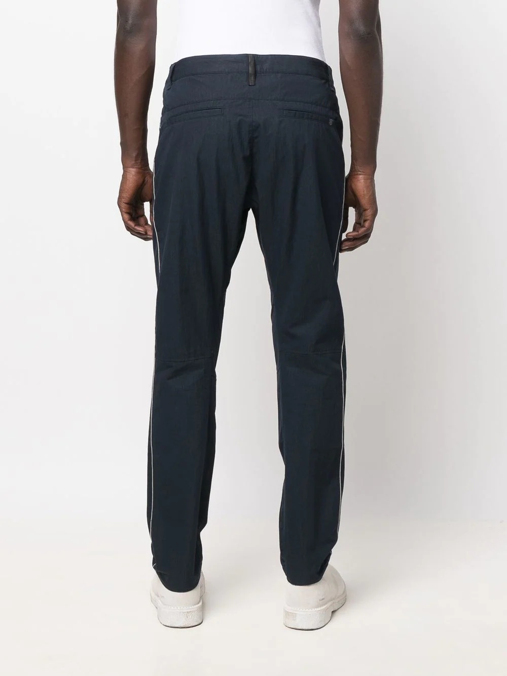 straight-leg tailored trousers - 4