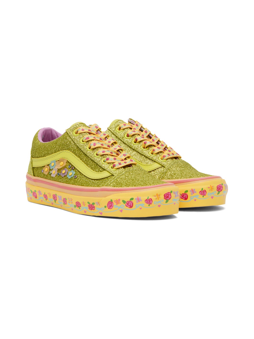 Green Susan Alexandra Edition Old Skool 36 DX Sneakers - 4